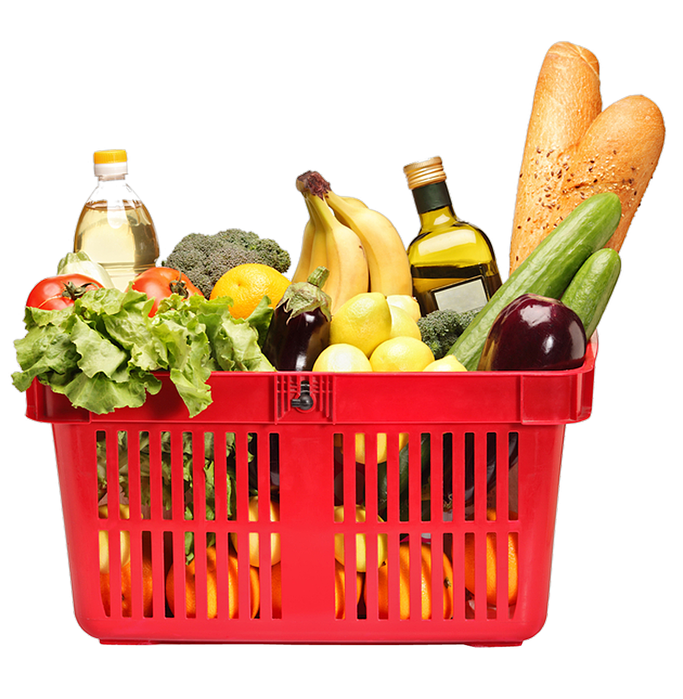 Корзина с продуктами