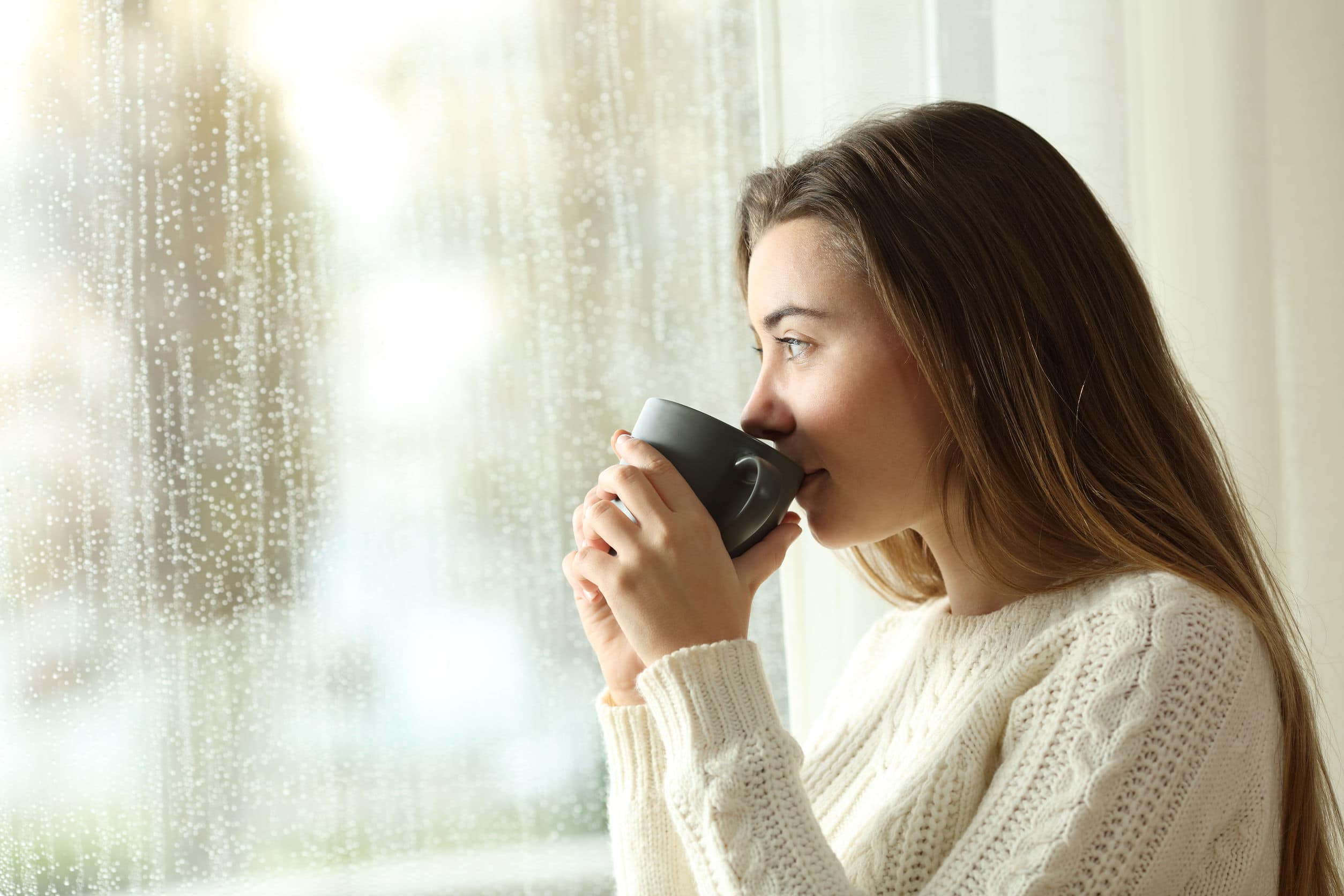 staying inside on a rainy day